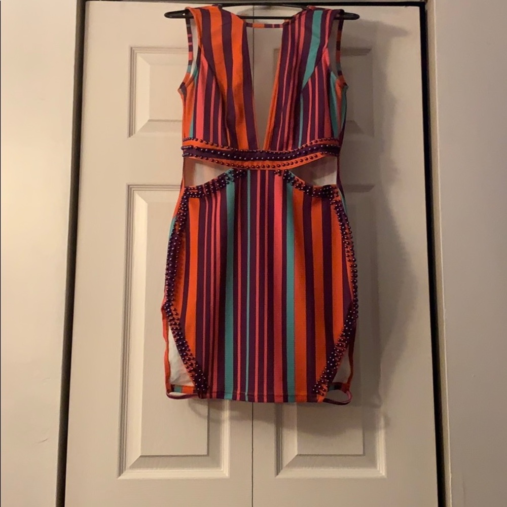 Striped Dress - Picture 2 of 2
